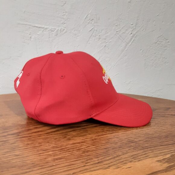 Captain Morgan Spiced Rum Hat Cap Strapback Mens Red Adjustable Logo - Picture 4 of 10